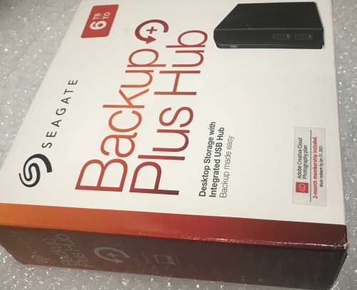 SEGATE BACKUP PLUS HUB 6TB DRIVE ( STEL6000200 ) WORKING 100%