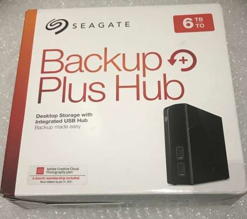 SEGATE BACKUP PLUS HUB 6TB DRIVE ( STEL6000200 ) WORKING 100%