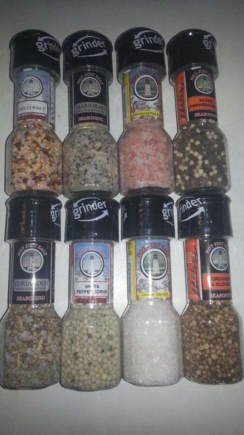 Great Assortment of spices WOW a great offer ! Spices are sealed in grinder pack.