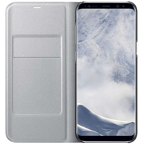Samsung Original S8 Plus LED View Cover - Silver