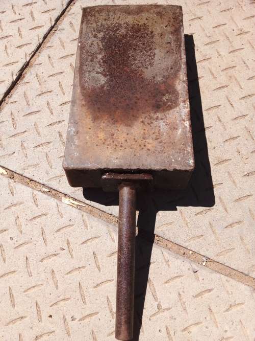 Antique Hand Forged Coal Shovel / Ash scoop.