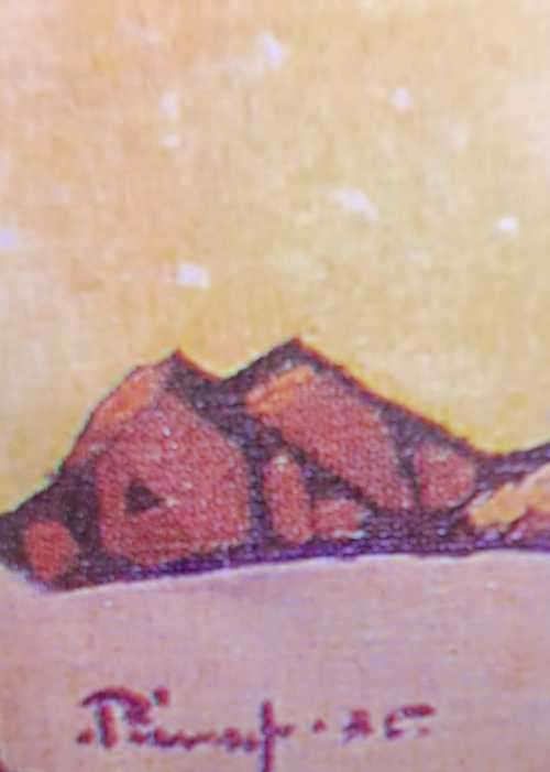 Beautiful Pierneef gallery Print on Canvas. nr 4 / 5. (Please read description)