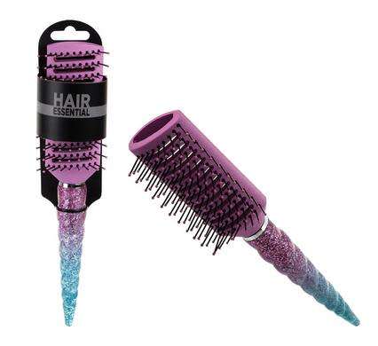 HAIR BRUSH UNICORN DESIGN
