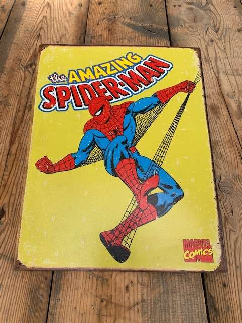 Spiderman - Marvel Comics - Metal Sign