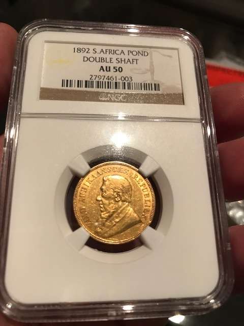 ########## 1892 D/S Pond NGC AU 50 - R1 Auction for one week only  !!! ########