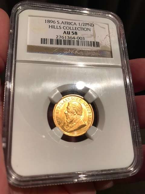 ########## 1896 Half Pond NGC AU 58 - R1 Auction for 6 Days only  !!! ########