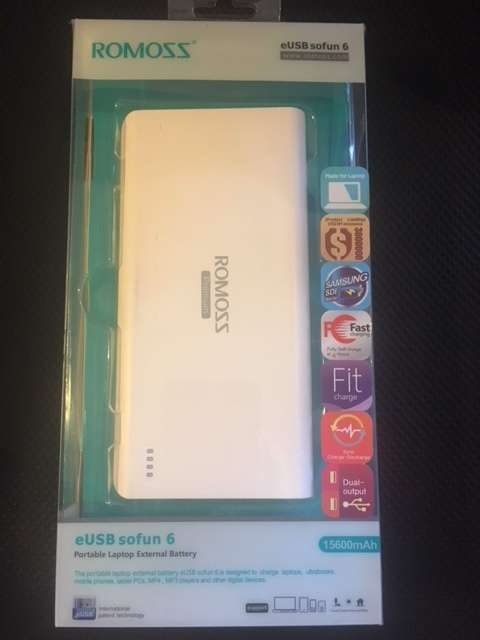 Romoss eUSB Sofun 6 - 15600MAH Power Bank