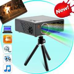 Media Nova - Portable Multimedia Projector (100 Lumens, VGA, AV)