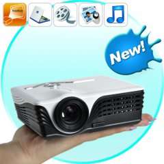 MediaMax - Multimedia Mini Projector (SD Card + USB)