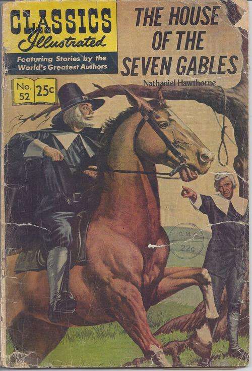 Classic Illustrated Comic Nr 52 The House of the Seven Gables