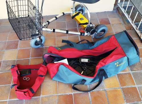 TravelScoot Deluxe Worlds lightest & most compact Travel Mobility Scooter - As New!!!