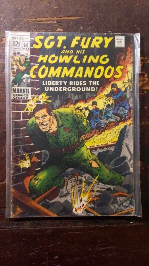 Sgt Fury Nr 66 - Good Condition - May 1969