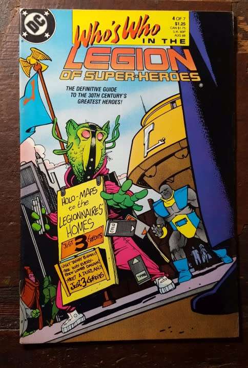 Who's Who in the Legion of Super Heroes Nr 4 - Great Condition
