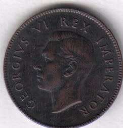 1941 S A U FARTHING - TOP GRADE - RARE ! - 76 YEARS OLD - PLEASE CHECK SCANS