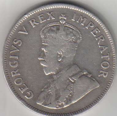 1924  S A U  Halfcrown - Coin 13.8gr - PLEASE CHECK SCANS