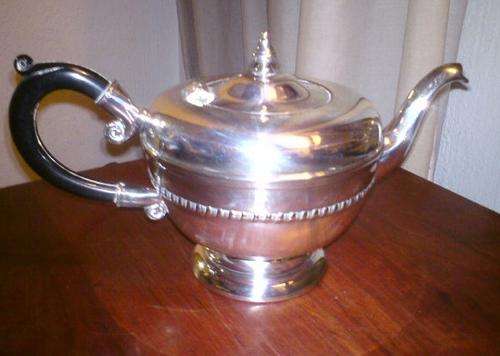 Silver Plated Viking Tea Pot