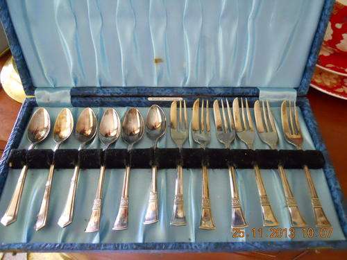 Mixed Tea Spoons and Forks