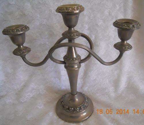 Silver Plated Candlelabra