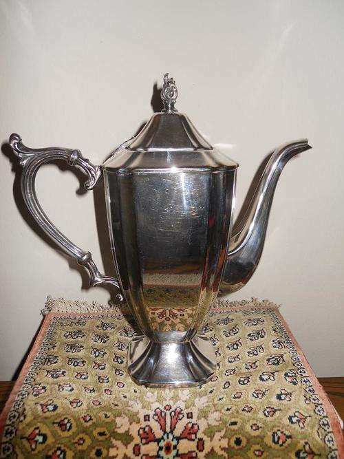 Silver Plated Hot Water Pot / Coffee