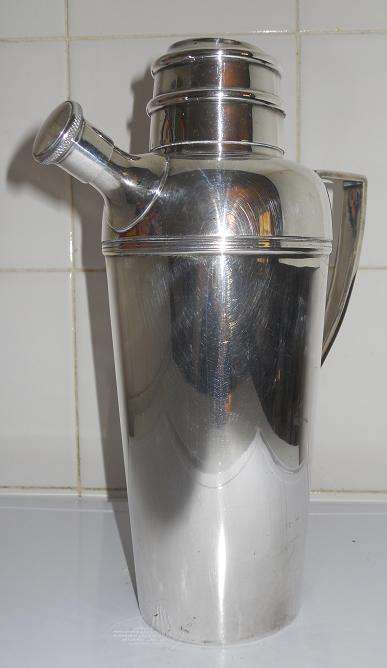 Silver Plated Cocktail Shaker