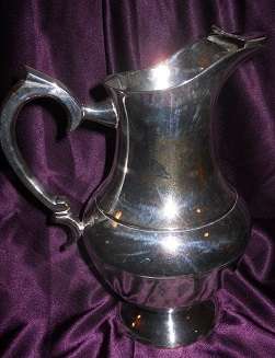 Silver Plated Water Jug