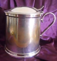 Large Silver Plated  Ice Bucket