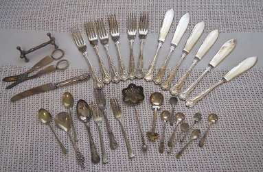 31 Pieces of Silver Plated Cutlery