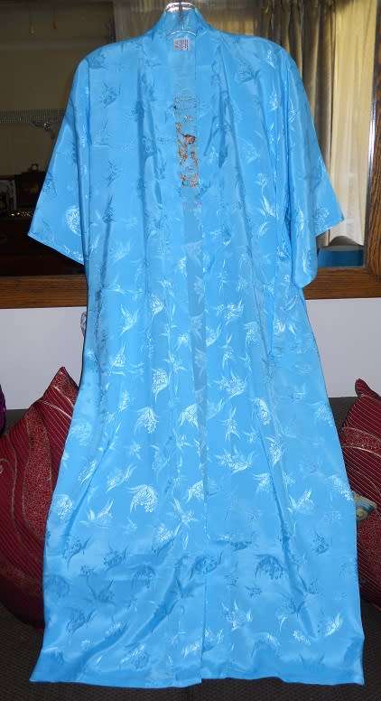 Chinese Silky Dressing Gown