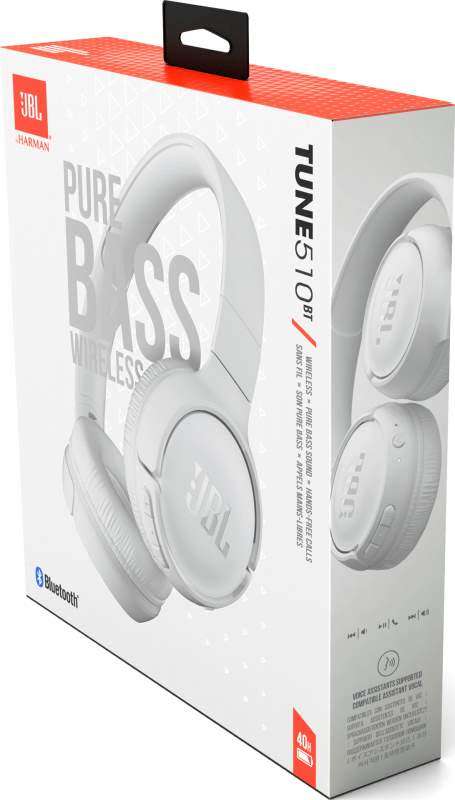 JBL T510BT On-Ear Wireless Bluetooth Headphones