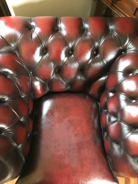 Chesterfield Genuine Leather Chairs