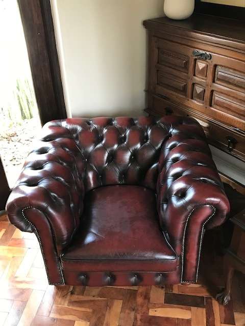 Chesterfield Genuine Leather Chairs