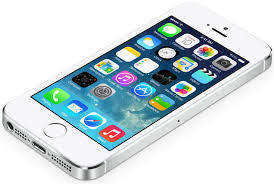 Apple iphone 5s White and Silver