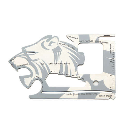 Tiger-shape 18 Tools in 1 Ultimate Pocket Tool Multi function Card Knife Survival