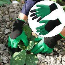 GARDENING GLOVE WITH CLAWS