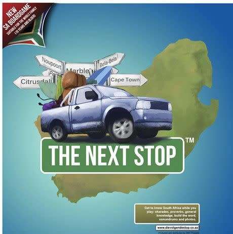 THE NEXT STOP BOARD GAME