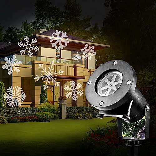 Outdoor Lawn Snowflake Light
