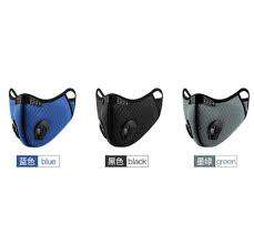 Sports mask 3 colors blue .black and grey