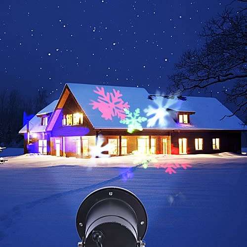 Outdoor Lawn Snowflake Light