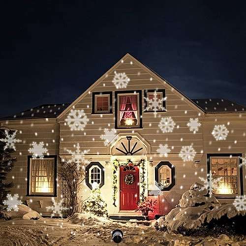 Outdoor Lawn Snowflake Light