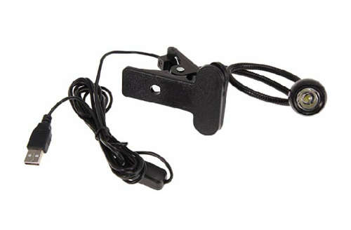 USB Flexible Reading LED Light Clip-on Bedside Lamp