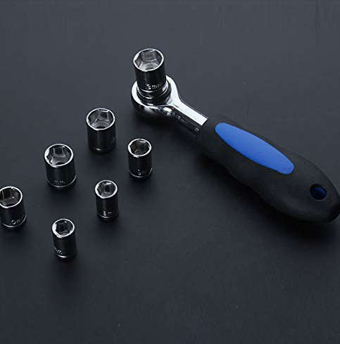 38 in 1 Combination Ratchet Sockets Wrenches Electical Tool Set Interchangeable