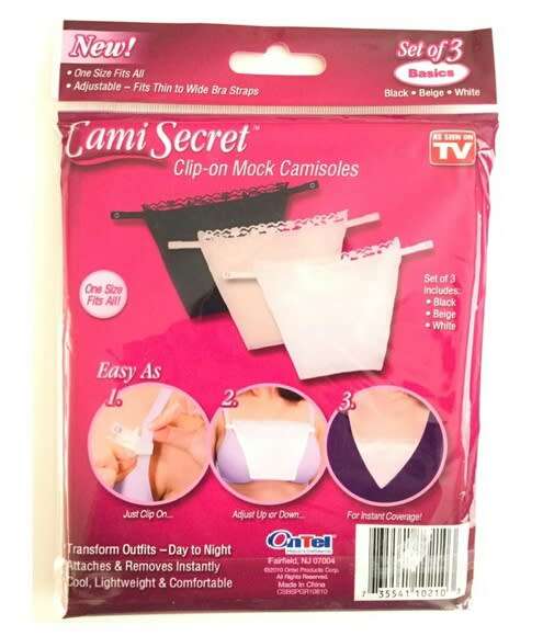 3 Set Cami Secret
