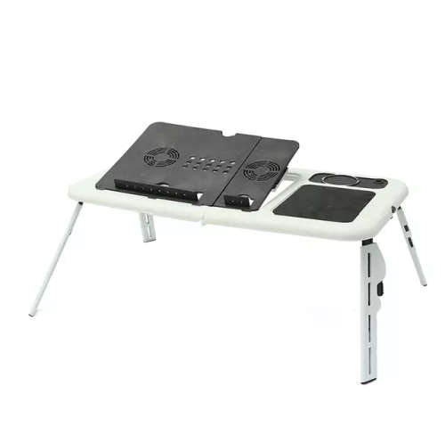 Portable And Adjustable Folding Laptop Table E-Table with Cooling Fans