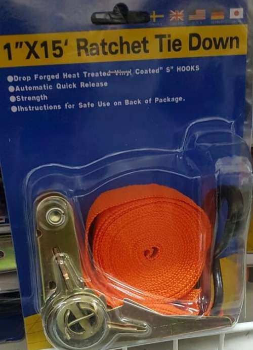Orange Ratchet Strap, Ratchet Tie Downs Logistic Straps