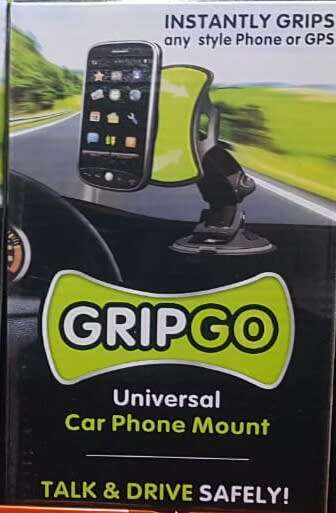 GripGo:Universal Mobile Phone and GPS holder