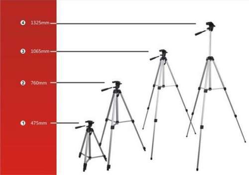 Professional Tripod Stand Aluminium Camera Tripod Accessories