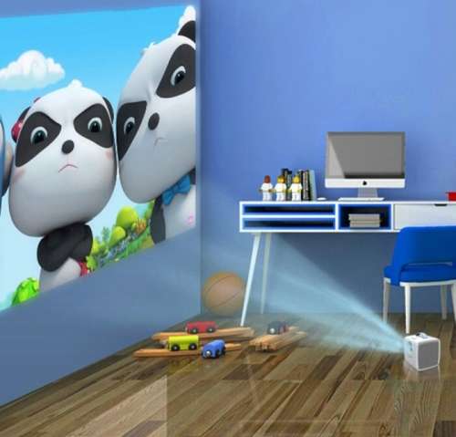 Mini Portable Projector Children's Story Projector