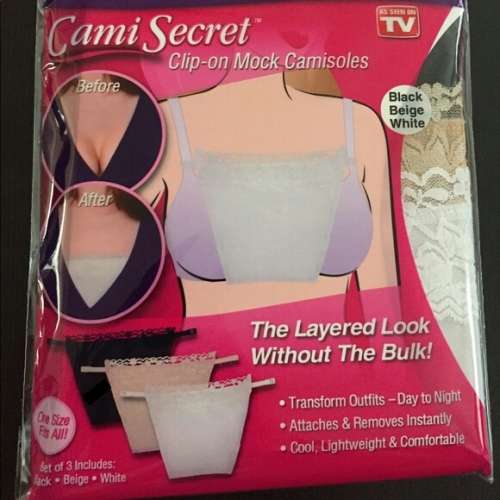 3 Set Cami Secret