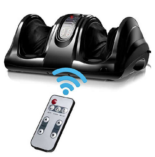 Foot Massager Kneading and rolling legs Calf Ankle with remote