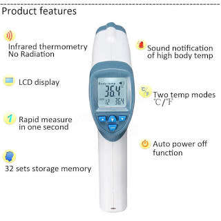 Non Contact Infra Body Thermometer